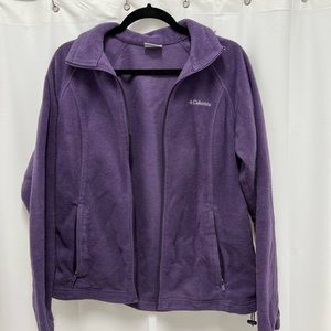 Purple Columbia zip up